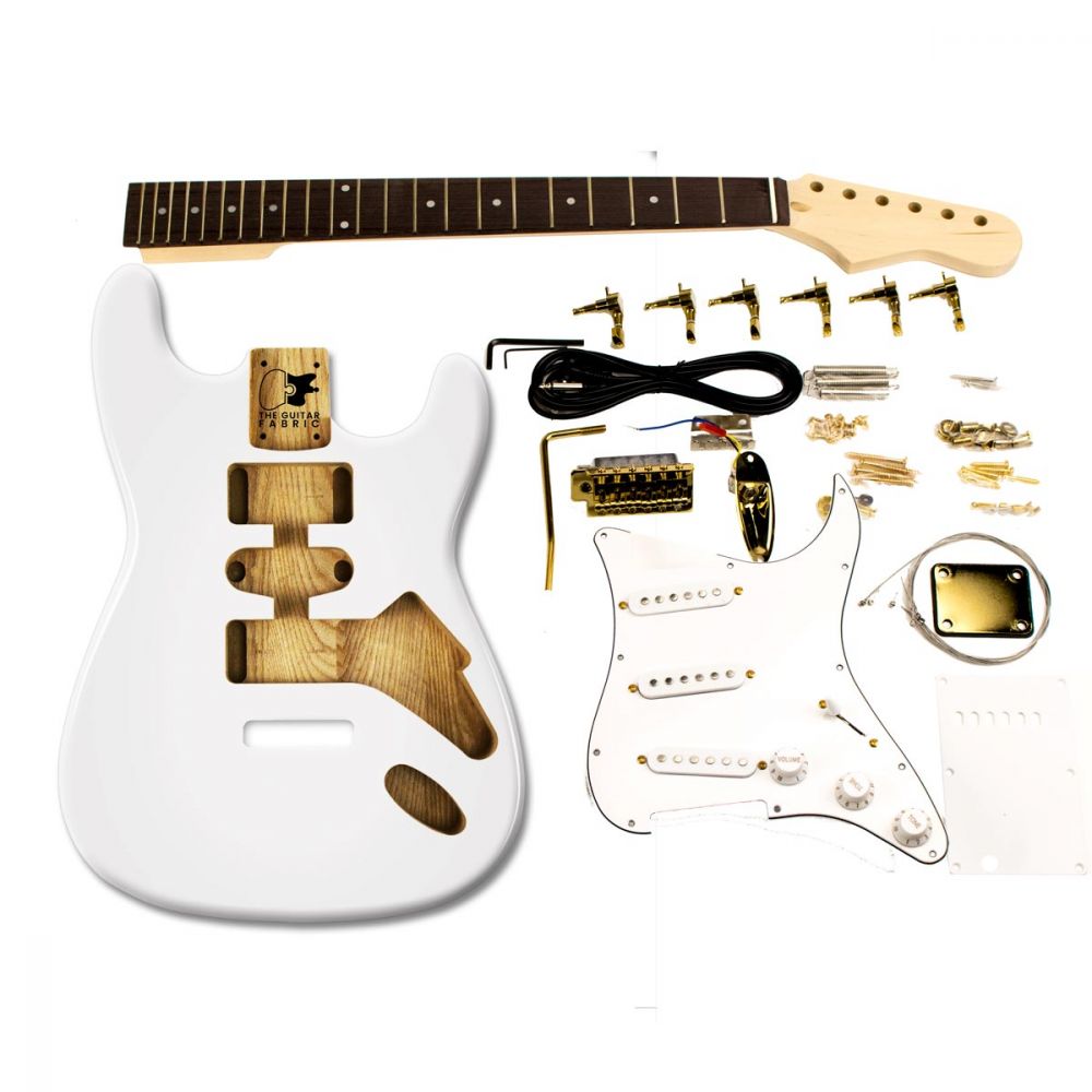 Start your new guitar project - painted startocaster guitar kit