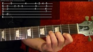 Guitar Lesson - THE ROLLING STONES - The Last Time - With Printable Tabs