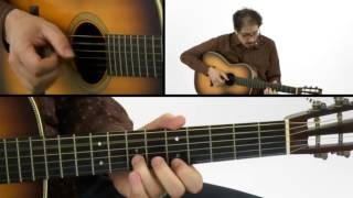 Fingerstyle Blues Guitar Lesson - #11 Slow Fuse - David Hamburger
