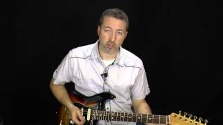 Slow Blues Licks - #4 Stevie Ray Vaughan - Guitar Lesson - Anthony Stauffer (StevieSnacks)