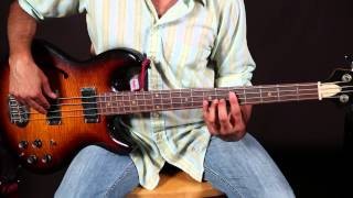 Bass Lessons - Basic 12 Bar Blues For Bass Guitar - Easy Basslines