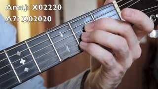 Basic 12 Bar Blues Guitar Lesson For Beginners