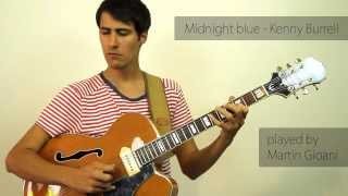 Midnight Blue (Kenny Burrell) impro + free Backtrack + TAB