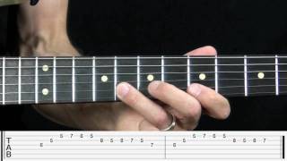 Blues Lick Over the IV Chord Lesson