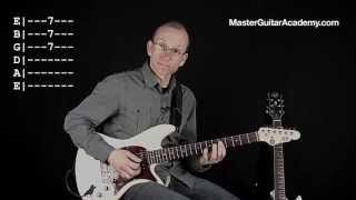 Slow Blues Guitar Lesson - Sakta Ned