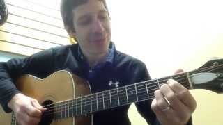 One-Minute Guitar Lesson: The Classic Country Hammer-On Strum Pattern