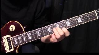 how to play "You Shook Me All Night Long" by AC/DC - guitar solo lesson