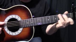 how to play Landslide by Fleetwood Mac - acoustic guitar lesson