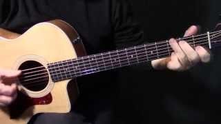 how to play "Dust In the Wind" on guitar by Kansas acoustic guitar lesson tutorial