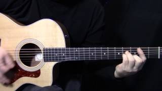 how to play "More Than a Feeling" on guitar by Boston - acoustic guitar lesson