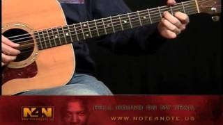 Robert Johnson-Hell Hound On My Trail DVD Guitar Lesson Sample