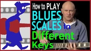 How to Play  Blues Scales in Different Keys