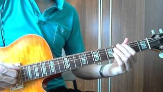 Jazz Guitar Comping - Off-beat Charleston Variation  - Lesson Excerpt