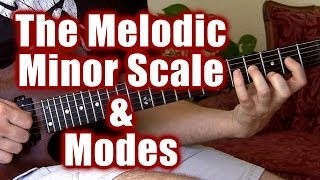 Melodic Minor Scale & How to Convert C Major Licks, Jazz Soloing Lesson, Free Guitar Lessons Pro