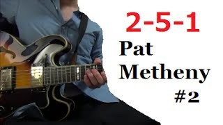 II V I - Pat Metheny #2 ã€Jazz Guitar Lessonã€‘ Tabs
