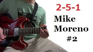 II V I - Mike Moreno #2 Ã£â‚¬ÂContemporary Jazz GuitaristÃ£â‚¬â€˜