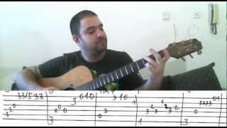 Fingerstyle Tutorial: Forever Young (Alphaville) - Guitar Lesson w/ TAB