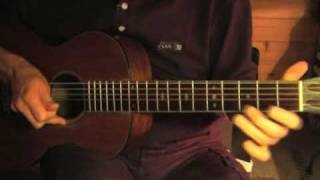 Delta Blues Guitar Lesson - Part 3 - Canned Heat Blues/Tommy Johnson
