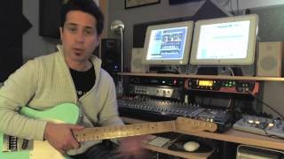 Blues Rhythms - #1 - Guitar Lesson - Corey Congilio