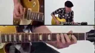 30 Blues Grooves - #29 Hip Shake - Guitar Lesson - Jeff McErlain