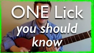 Jazz Guitar: The ONE Lick Every Jazz Guitarist Should Know