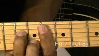 Guitar Chord Form Tutorial #15 Key Db Paul Jackson Style Soul R&B Jazz Chords Lesson