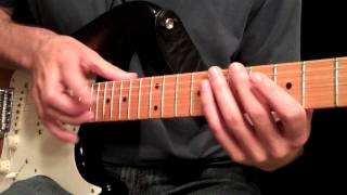 Easy Eddie Van Halen Style Tap Harmonics Guitar Lesson - Guitar Tricks - Rock - Metal