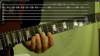 Guitar Lesson: 25 Easy Popular Rock Riffs ( 1 of 2 ) ( With Printable Tabs! )