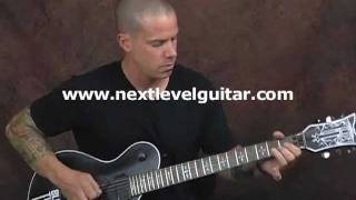 Learn Eddie Van Halen style rock guitar lesson on tapping slides n whammy bar tricks