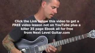 Dimebag Darrell Pantera style lead soloing electric guitar lesson fast groove metal