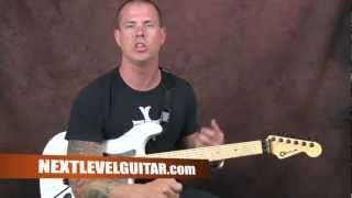 Learn how to play Lamb Of God inspired riffing and heavy rock and metal rhythms guitar lesson