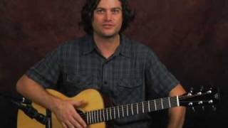 Acoustic blues fingerstyle guitar lesson ala Robert Johnson Eric Clapton finger pick