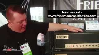 Sweetwater Gearfest Friedman amplification guitar tube amps info and demos small box BE 100 SS 100