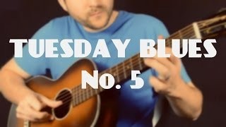 How to Connect 3 Minor Pentatonic Boxes in E | Tuesday Blues #005