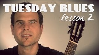 The A7 Chordy Lick | Tuesday Blues #002