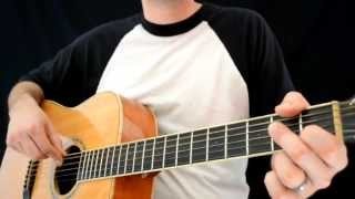 Quick and Easy Acoustic Blues Lick in A