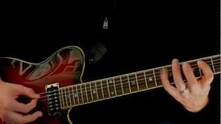 Blues Guitar Rhythm Lesson: Uptown