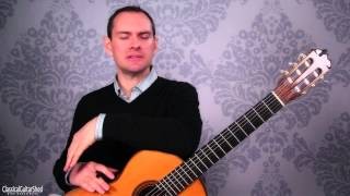 Spanish Dance for Classical Guitar - Full Lesson
