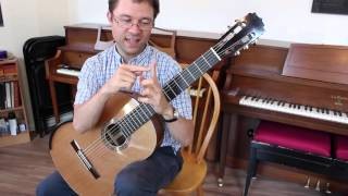 Lesson: Barre Exercise for Classical Guitar