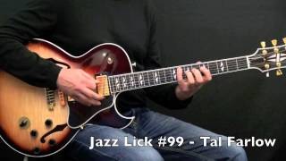 5 Bebop Jazz Guitar Licks - Tal Farlow Style