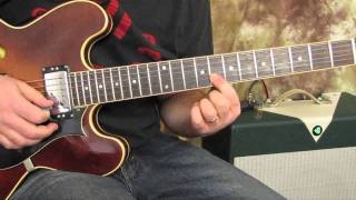 bb king style Blues guitar soloing guitar lessons - bb box guitar lesson