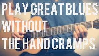 Play Great Blues Without Tough Stretches & Hand Cramps | Tuesday Blues 082