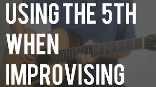 Using the 5th Scale Degree in Your Blues Licks