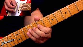 Texas Blues Shuffle Lesson In The Style of SRV