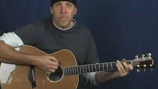Acoustic 12 bar blues beginner guitar lesson learn to play easy and fun
