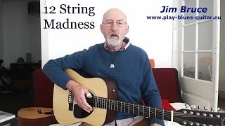 Acoustic Blues Guitar Lessons - 12 String Guitar