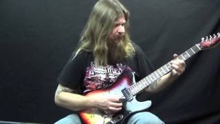 12 Bar Blues Riff in the Style of Stevie Ray Vaughan - Rhythm Guitar Lesson