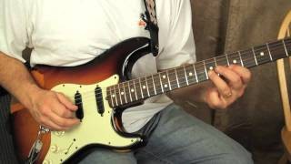 Blues Guitar Lessons - Blues Turnaround in the style of Eric Clapton