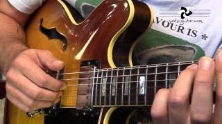 Basic Bossa Nova pattern, Jazz Basics (Guitar Lesson JA-009)