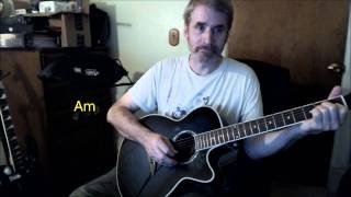 Dave's Guitar Lessons - Wings of Death (Acoustic Intro) - Null N Void
